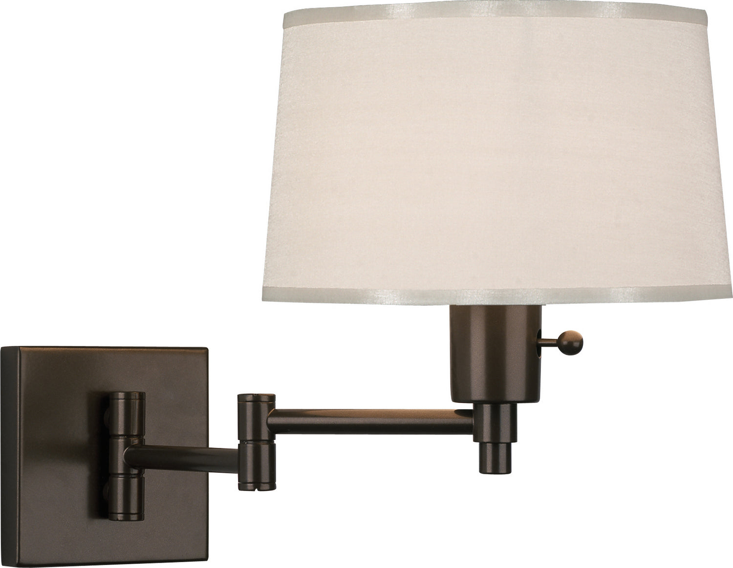 Robert Abbey - Z1816 - One Light Wall Swinger - Real Simple - Dark Bronze