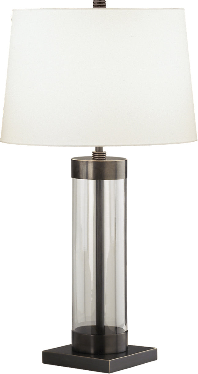 Robert Abbey - Z3318 - One Light Table Lamp - Andre - Clear Glass Cylinder w/Deep Patina Bronze