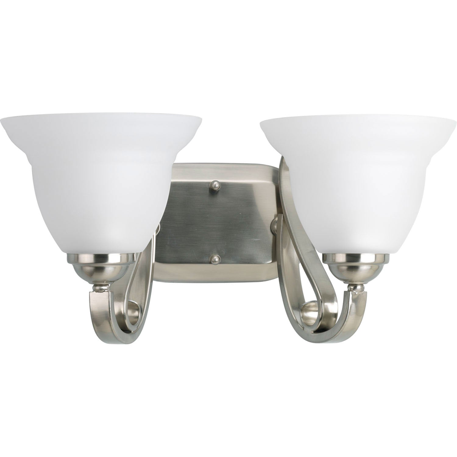 Progress Lighting - P2882-09 - Two Light Bath Bracket - Torino - Brushed Nickel