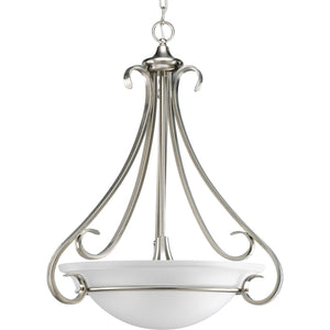 Progress Lighting - P3847-09 - Three Light Pendant - Torino - Brushed Nickel