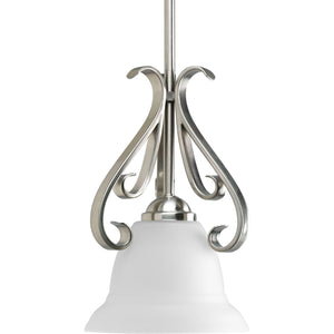 Progress Lighting - P5153-09 - One Light Pendant - Torino - Brushed Nickel