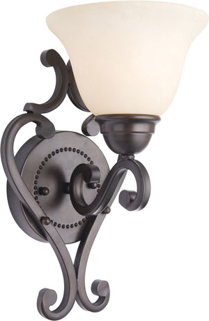 Maxim - 12211FIOI - One Light Wall Sconce - Manor - Oil Rubbed Bronze