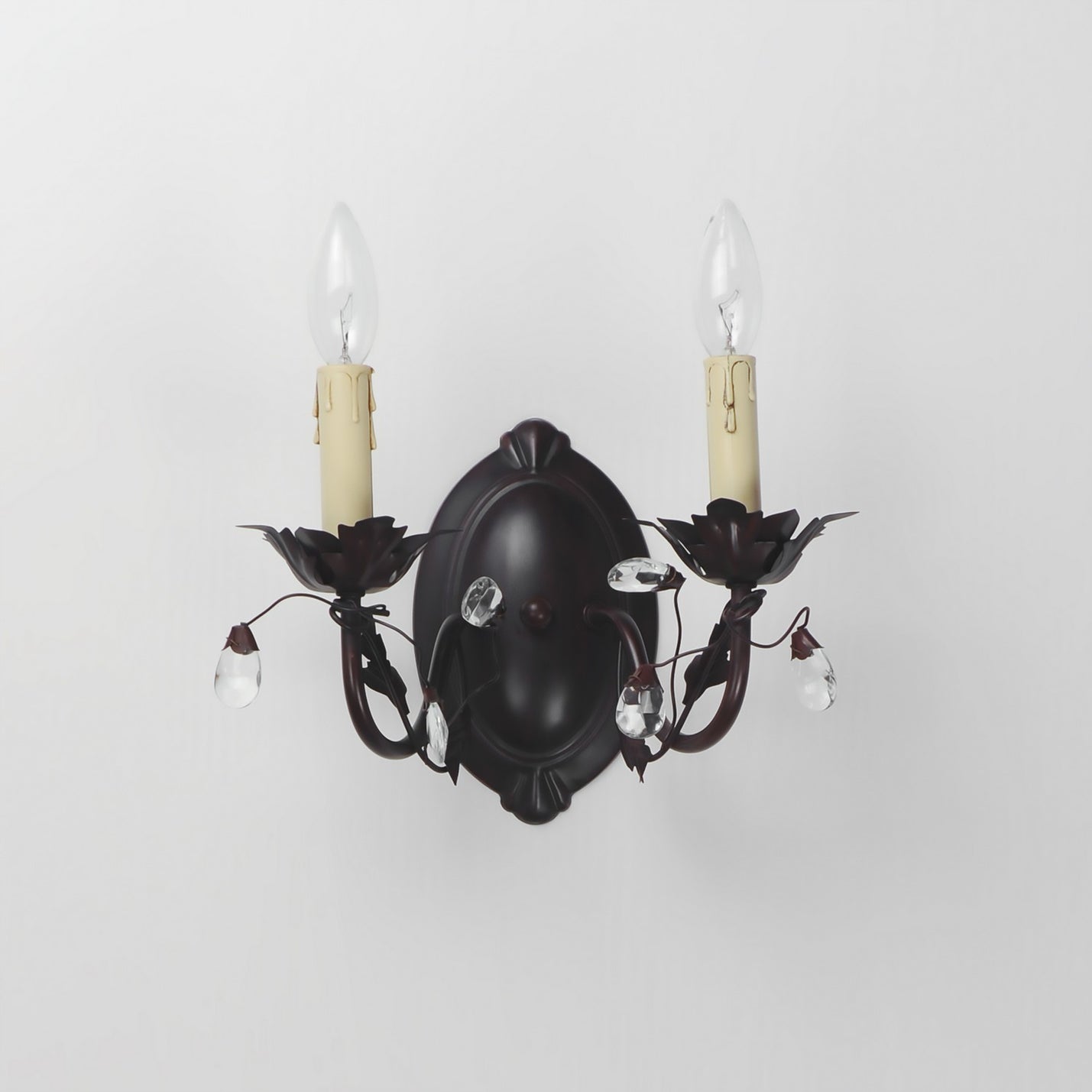 Maxim - 2857OI - Two Light Wall Sconce - Elegante - Oil Rubbed Bronze