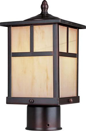 Maxim - 4055HOBU - One Light Outdoor Pole/Post Lantern - Coldwater - Burnished