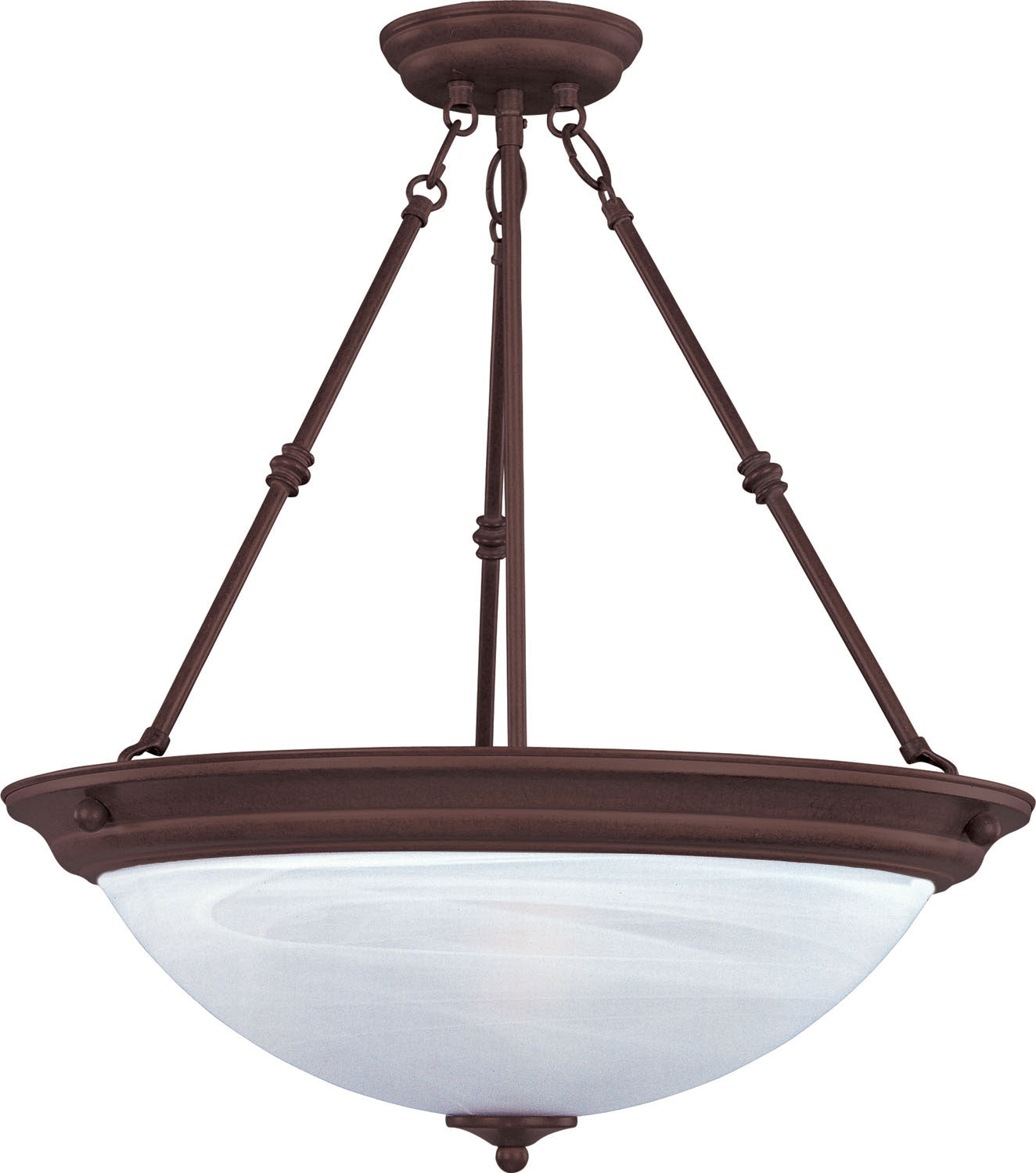 Maxim - 5845MROI - Three Light Pendant - Essentials - 584x - Oil Rubbed Bronze