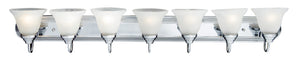 Maxim - 8016MRPC - Seven Light Bath Vanity - Essentials - 801x - Polished Chrome