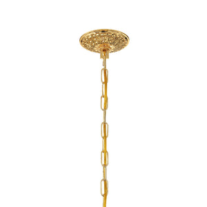 Crystorama - 4474-GD-CL-SAQ - Four Light Mini Chandelier - Maria Theresa - Gold