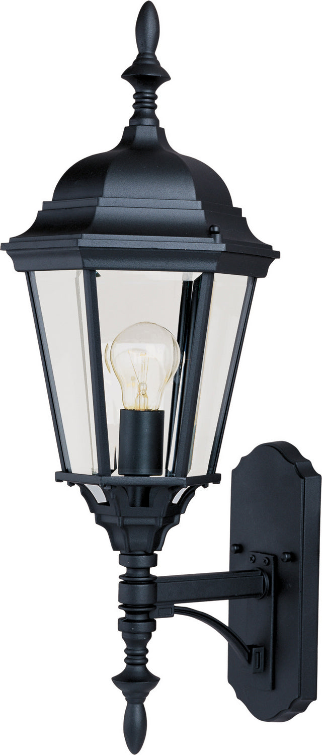 Maxim - 1003BK - One Light Outdoor Wall Lantern - Westlake - Black