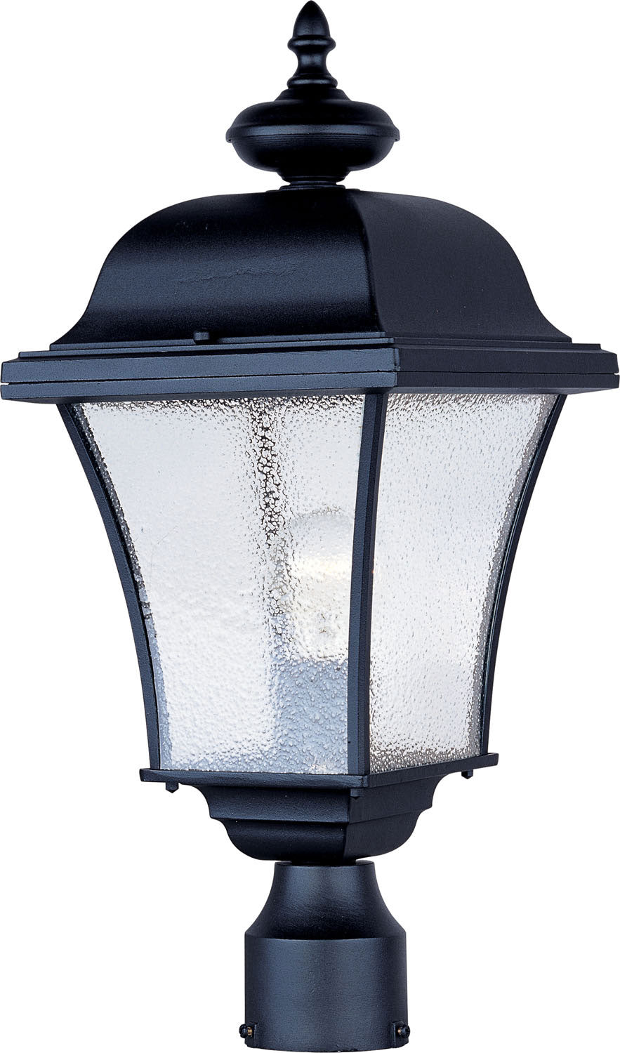 Maxim - 1065BK - One Light Outdoor Pole/Post Lantern - Senator - Black