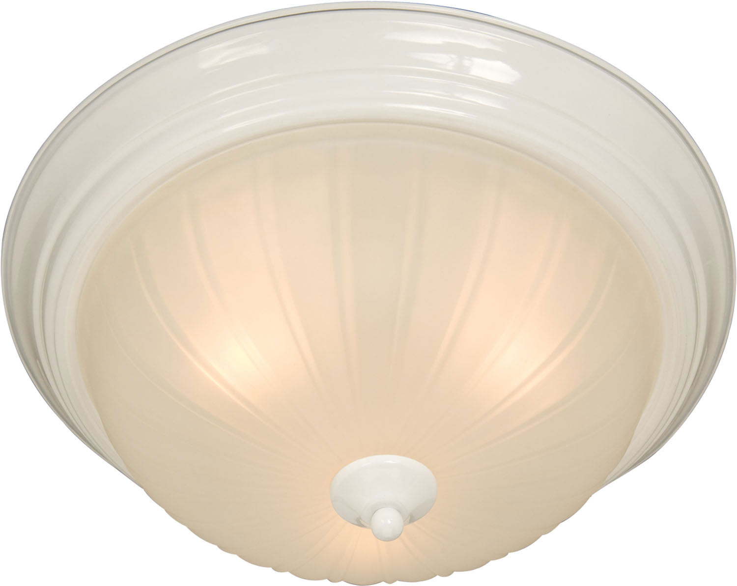 Maxim - 5832FTWT - Three Light Flush Mount - Essentials - 583x - White