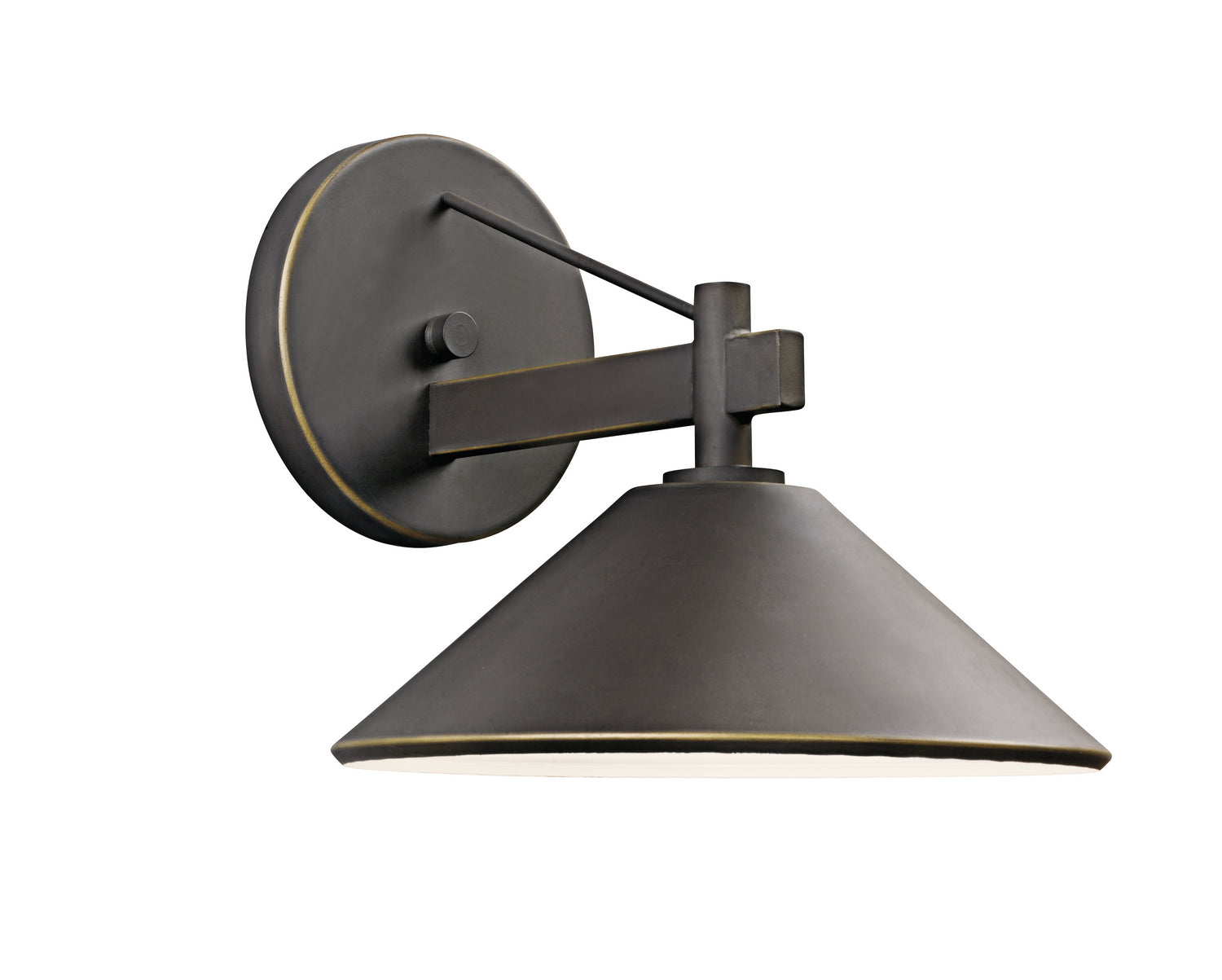 Kichler - 49060OZ - One Light Outdoor Wall Mount - Ripley - Olde Bronze