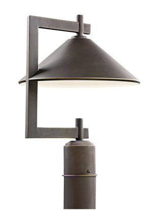 Kichler - 49063OZ - One Light Outdoor Post Mount - Ripley - Olde Bronze