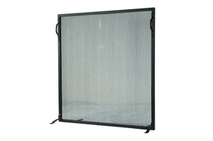 Meyda Tiffany - 107464 - Fireplace Screen - Prime - Black Satin Wrought Iron