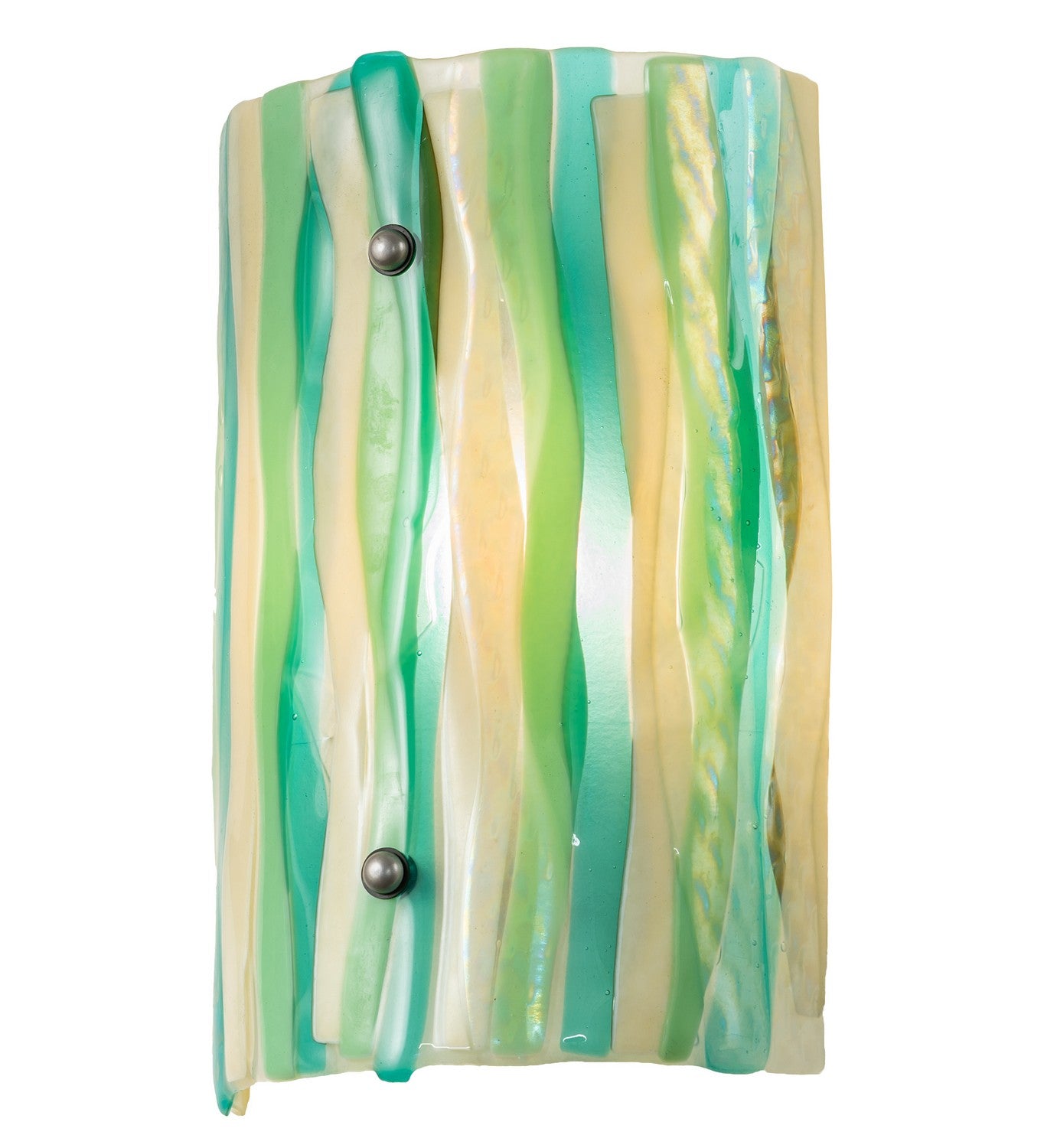 Meyda Tiffany - 108128 - One Light Wall Sconce - La Spiaggia - Nickel