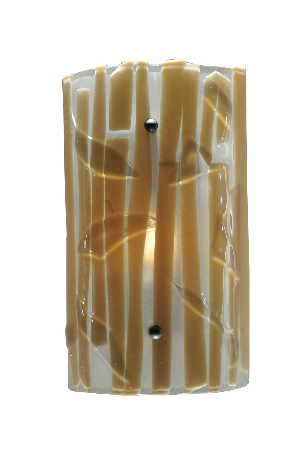 Meyda Tiffany - 110482 - One Light Wall Sconce - Metro Fusion - Rust