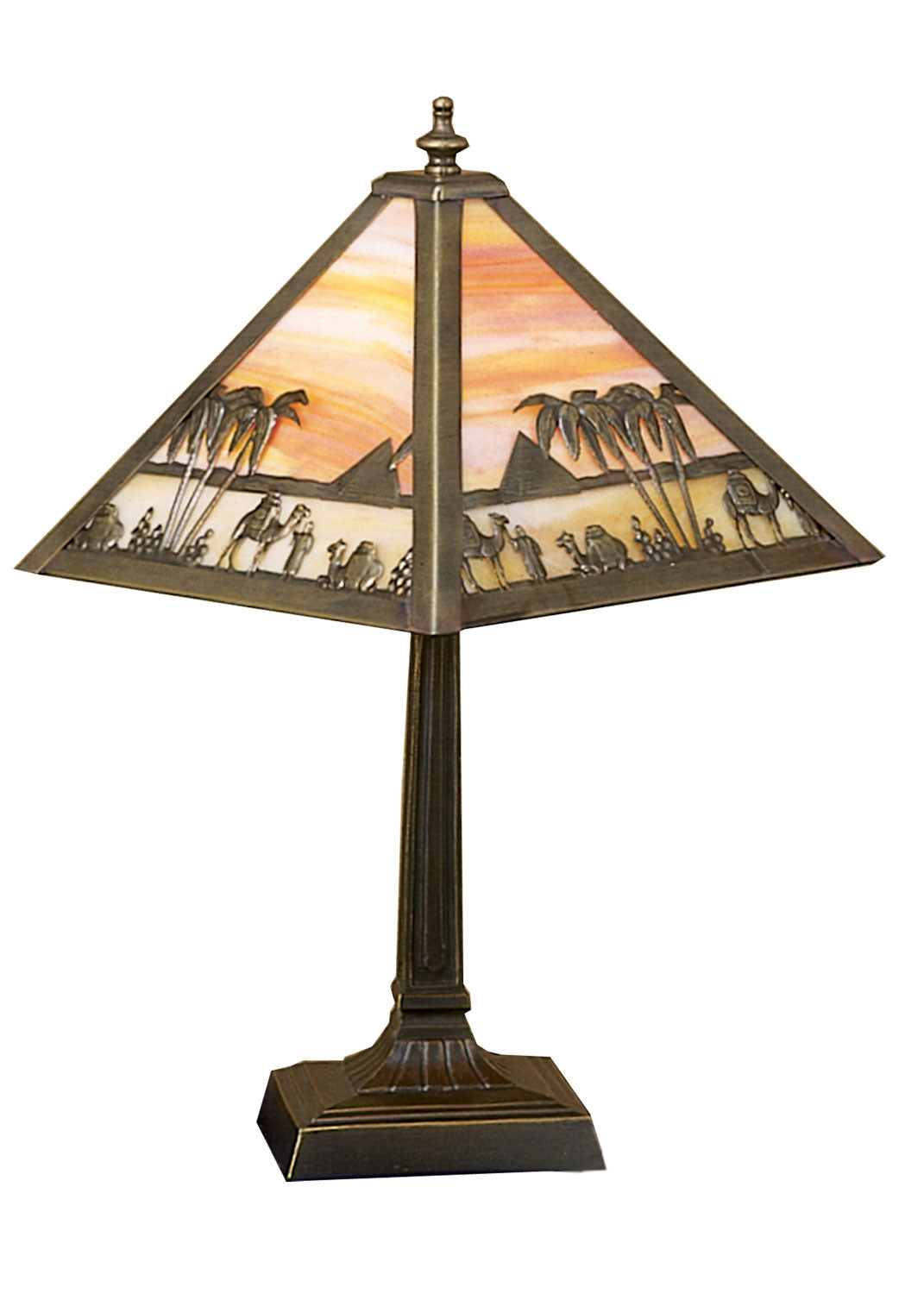 Meyda Tiffany - 26843 - One Light Table Lamp - Camel - Antique