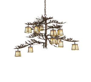 Meyda Tiffany - 50914 - 12 Light Chandelier - Pine Branch - Antique Copper