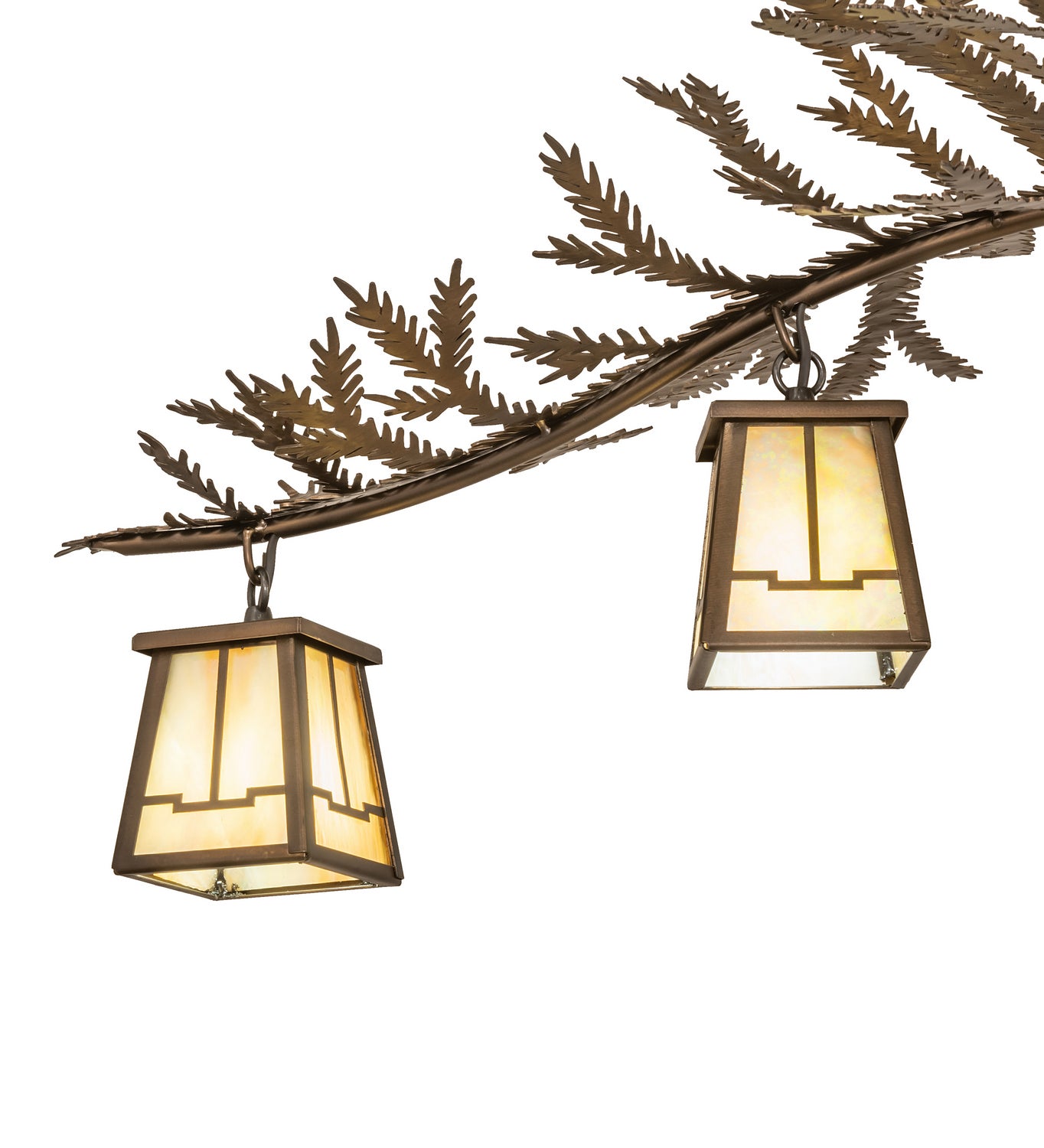 Meyda Tiffany - 50914 - 12 Light Chandelier - Pine Branch - Antique Copper