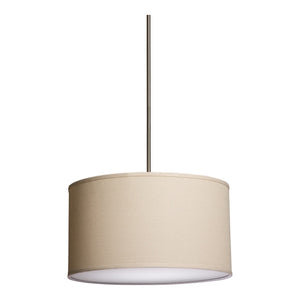 Artcraft - SC522OM - Three Light Chandelier - Mercer Street - Oatmeal