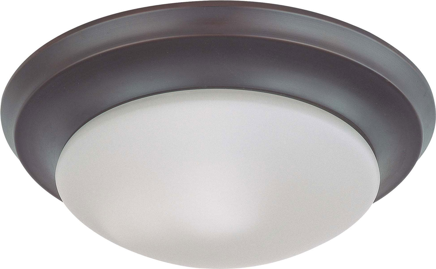 Nuvo Lighting - 60-3175 - One Light Flush Mount - Close to Ceiling Mahogany Bronze - Mahogany Bronze