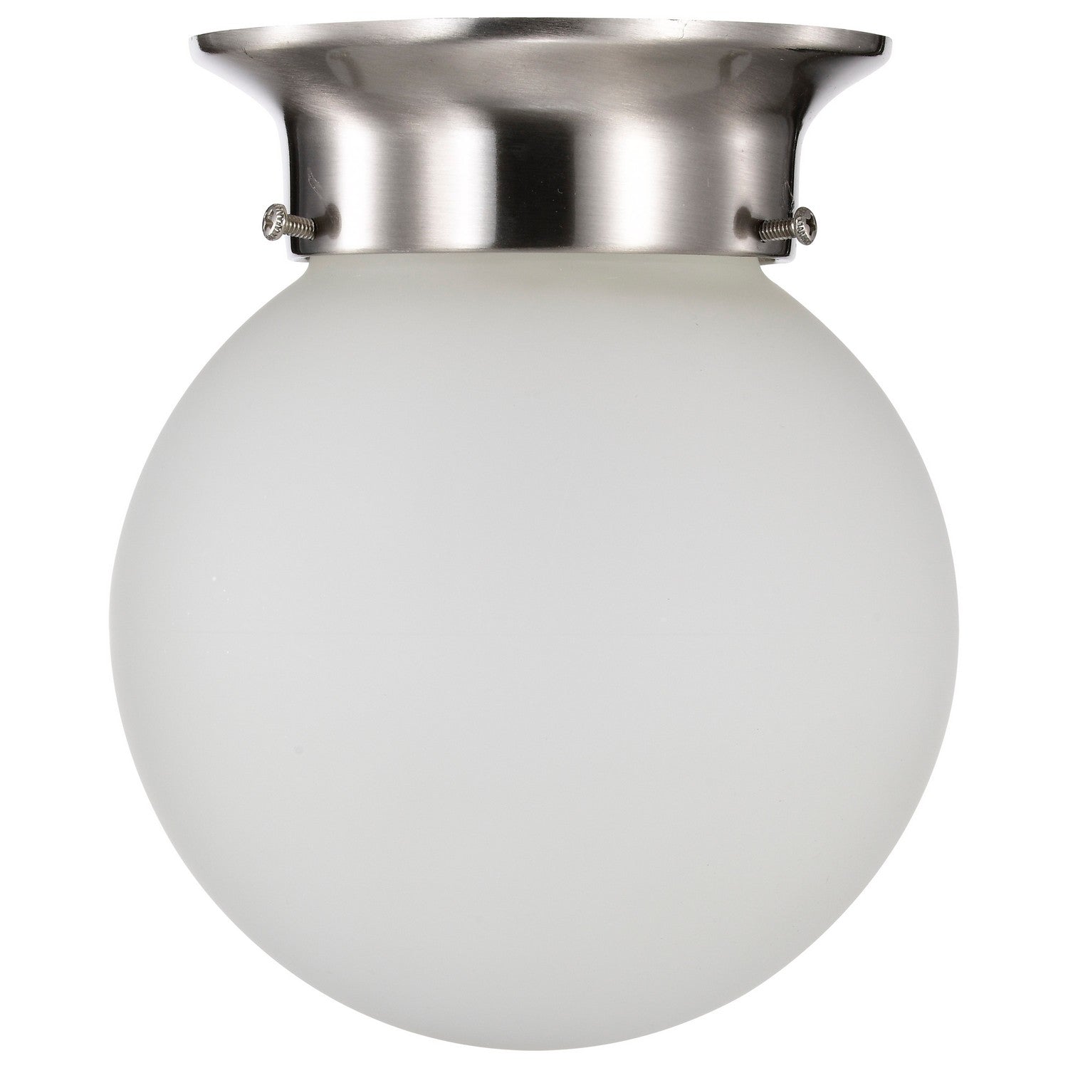 Nuvo Lighting - 60-3249 - One Light Flush Mount - Close to Ceiling Brushed Nickel - Brushed Nickel