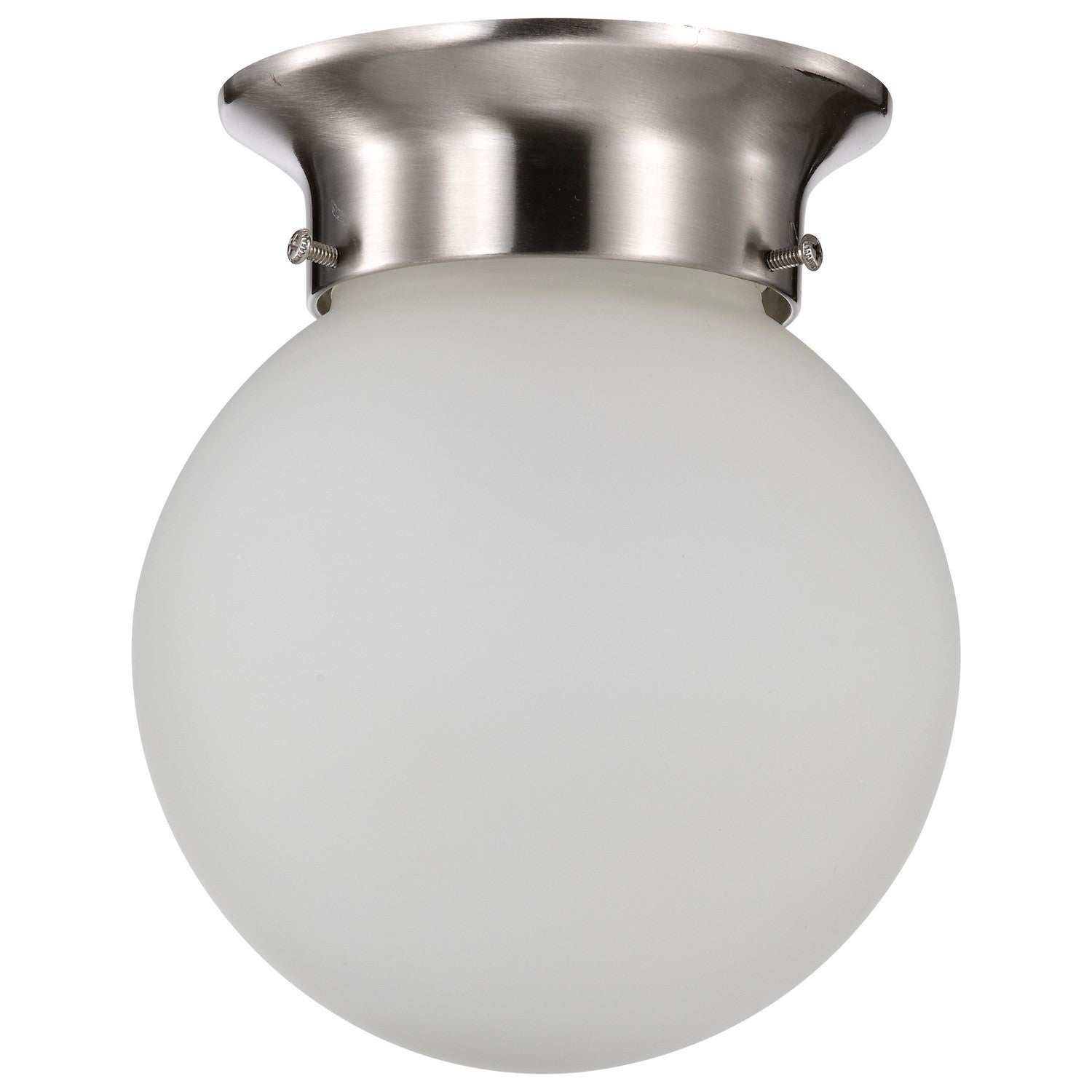 Nuvo Lighting - 60-3249 - One Light Flush Mount - Close to Ceiling Brushed Nickel - Brushed Nickel