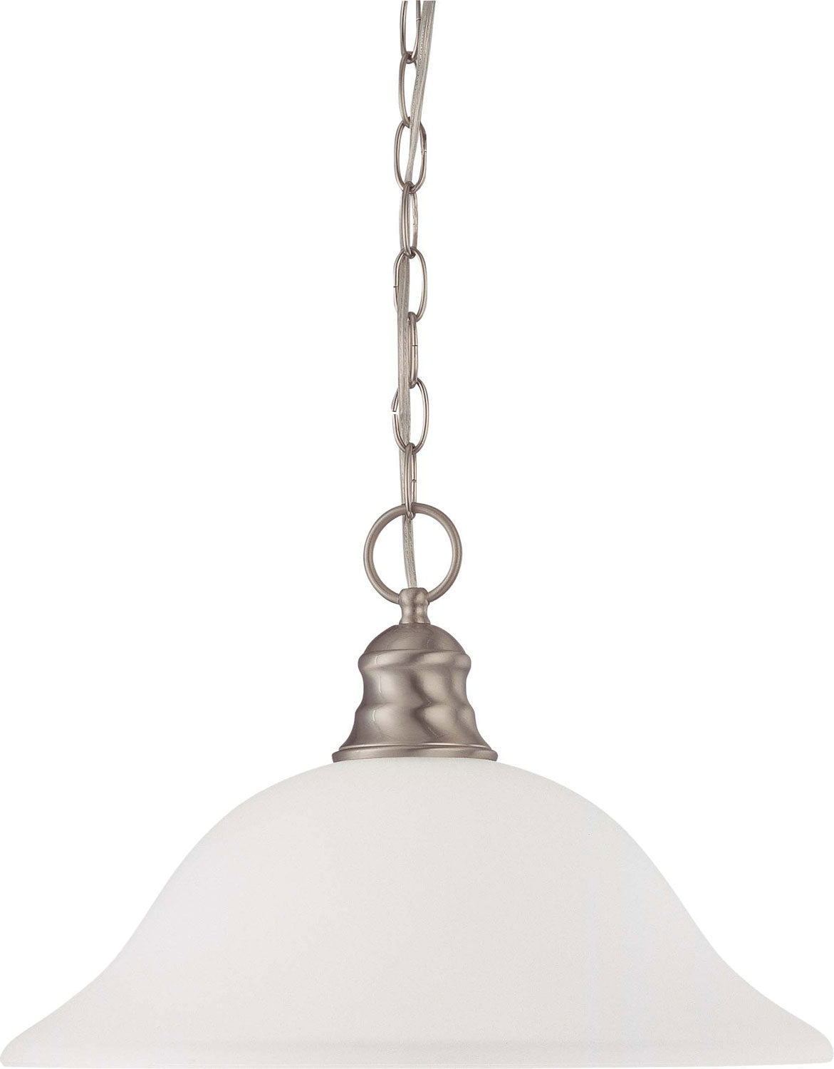 Nuvo Lighting - 60-3258 - One Light Pendant - Pendants Brushed Nickel - Brushed Nickel