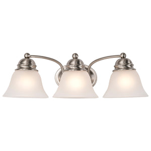 Nuvo Lighting - 60-3266 - Three Light Vanity - Empire - Brushed Nickel