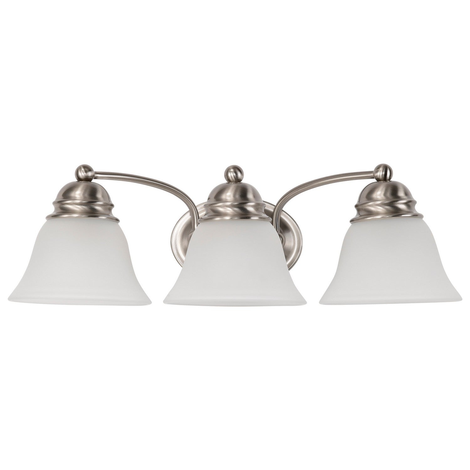 Nuvo Lighting - 60-3266 - Three Light Vanity - Empire - Brushed Nickel