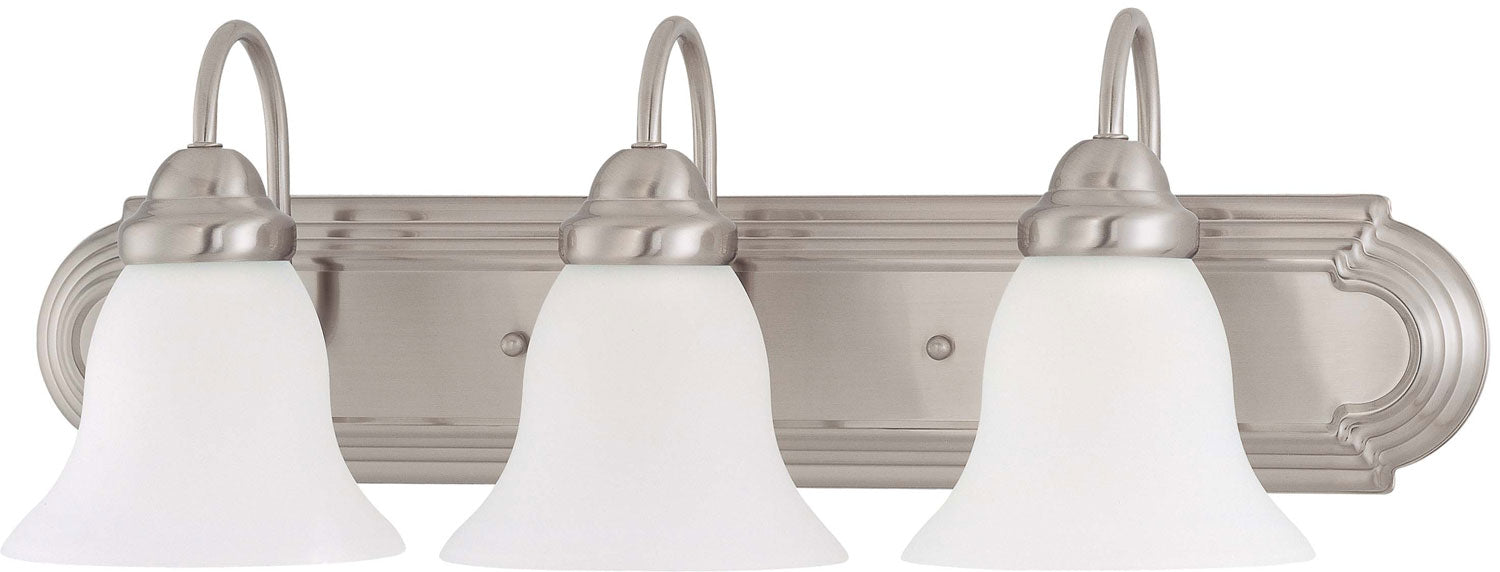 Nuvo Lighting - 60-3279 - Three Light Vanity - Ballerina - Brushed Nickel