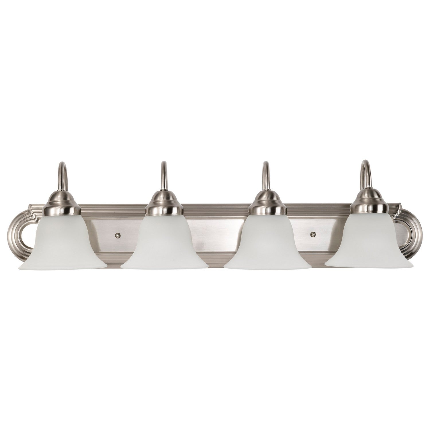 Nuvo Lighting - 60-3281 - Four Light Vanity - Ballerina - Brushed Nickel