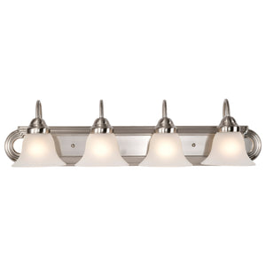 Nuvo Lighting - 60-3281 - Four Light Vanity - Ballerina - Brushed Nickel