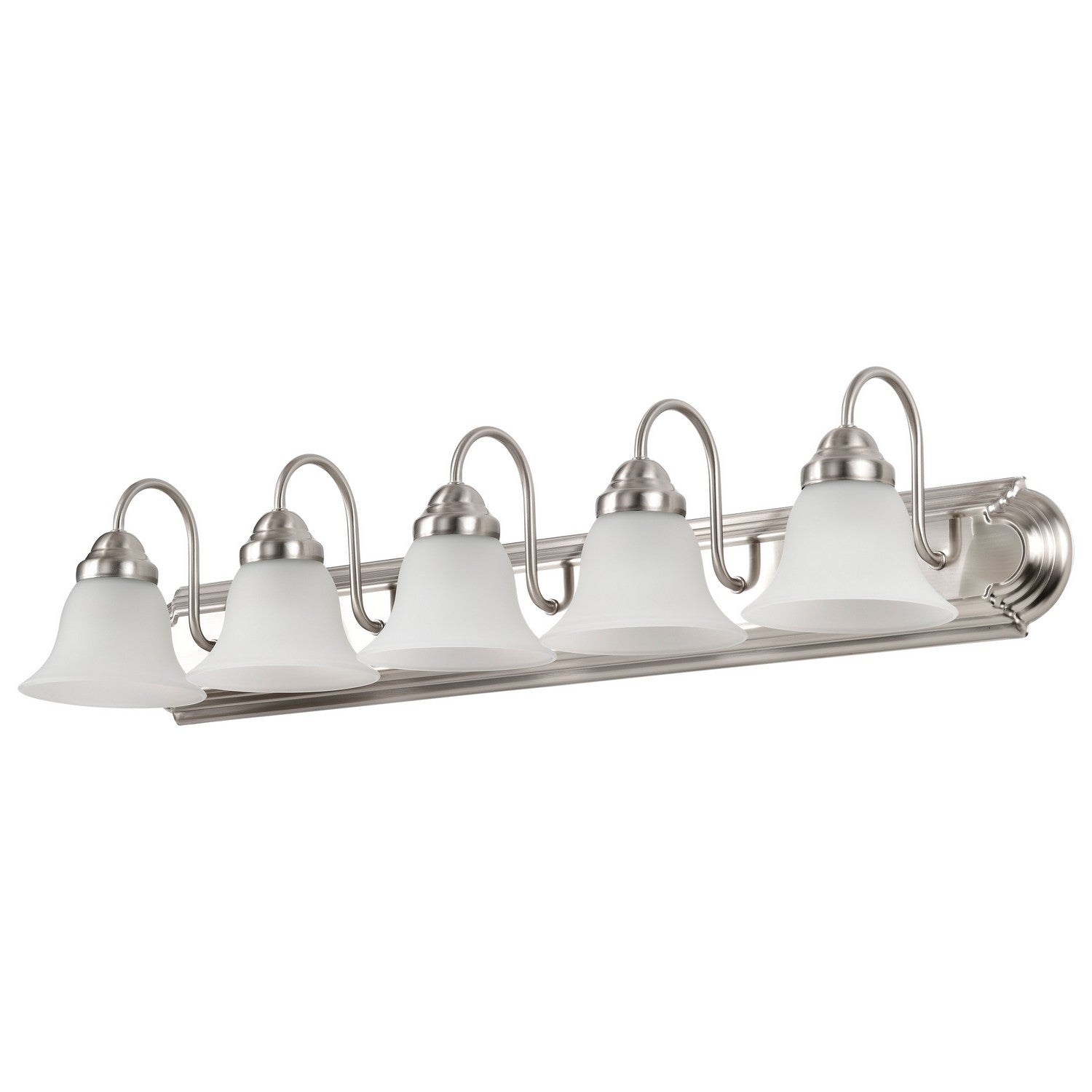 Nuvo Lighting - 60-3282 - Five Light Vanity - Ballerina - Brushed Nickel