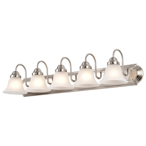 Nuvo Lighting - 60-3282 - Five Light Vanity - Ballerina - Brushed Nickel