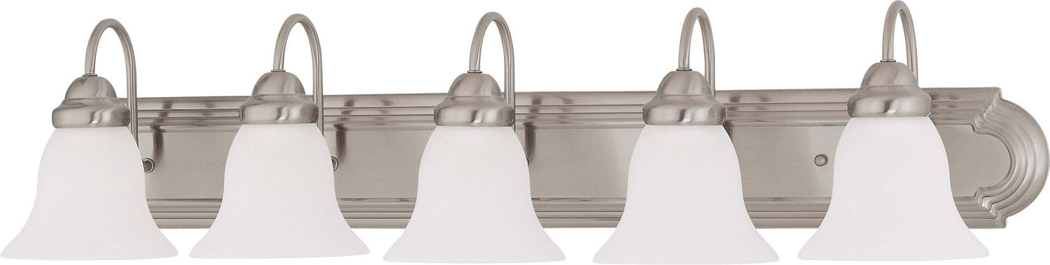 Nuvo Lighting - 60-3282 - Five Light Vanity - Ballerina - Brushed Nickel