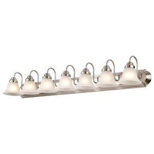 Nuvo Lighting - 60-3283 - Seven Light Vanity - Ballerina - Brushed Nickel