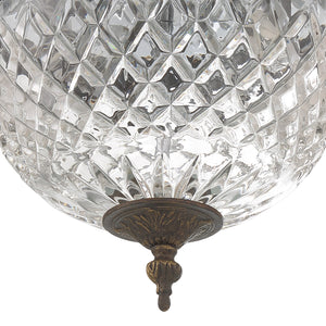 Crystorama - 117-10-EB - Two Light Flush Mount - Radley - English Bronze