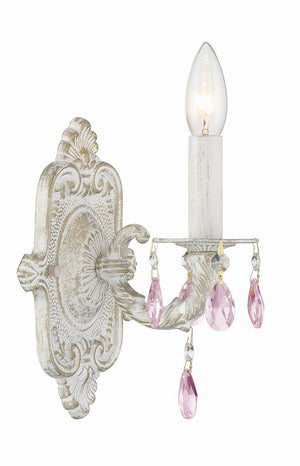 Crystorama - 5021-AW-RO-MWP - One Light Wall Sconce - Paris Market - Antique White