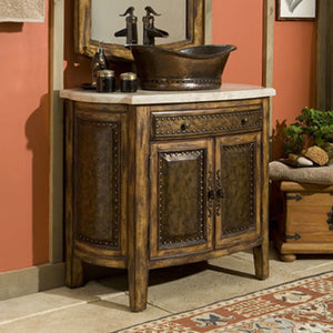 Ambella Home - 06637-110-301 - Sink Chest - Rustico Vessel