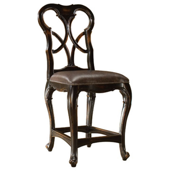 Ambella Home - 20046-520-001 - Counter Stool - Celeste - Antique Ebony