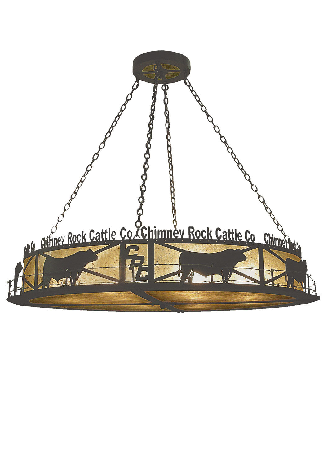 Meyda Tiffany - 73485 - 12 Light Pendant - Personalized - Wrought Iron