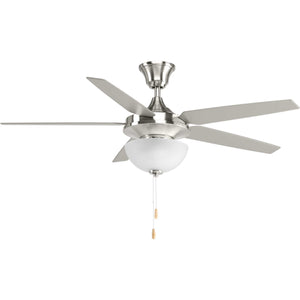 Progress Lighting - P2530-09 - 54"Ceiling Fan - Airpro Signature Plus - Brushed Nickel