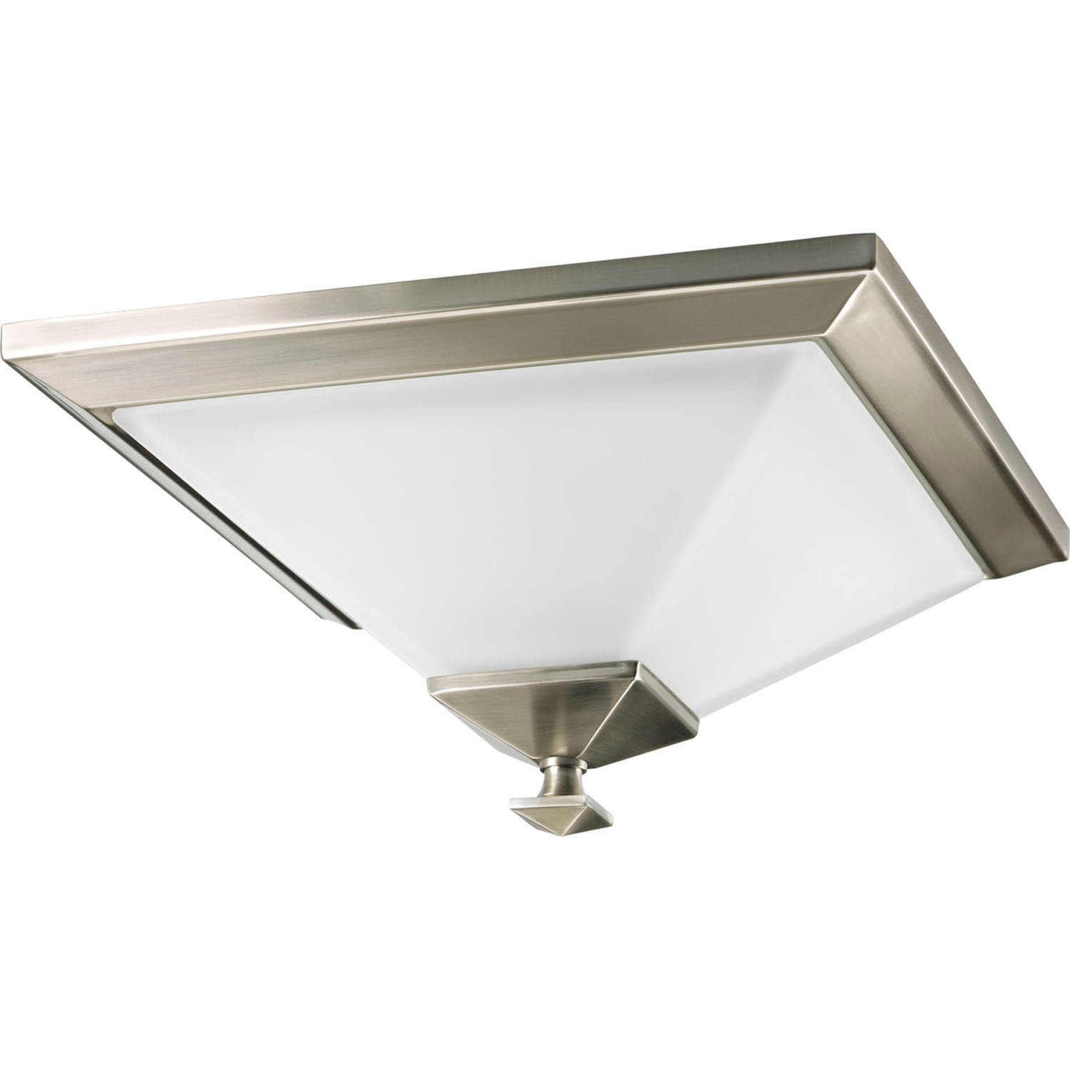 Progress Lighting - P3854-09 - One Light Close-to-Ceiling - Clifton Heights - Brushed Nickel