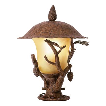 Kalco - 9171PD - One Light Outdoor Post - Pier Mount - Ponderosa - Ponderosa