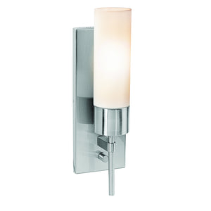 Access - 50562-BS/OPL - One Light Wall Fixture - Carrie - Brushed Steel