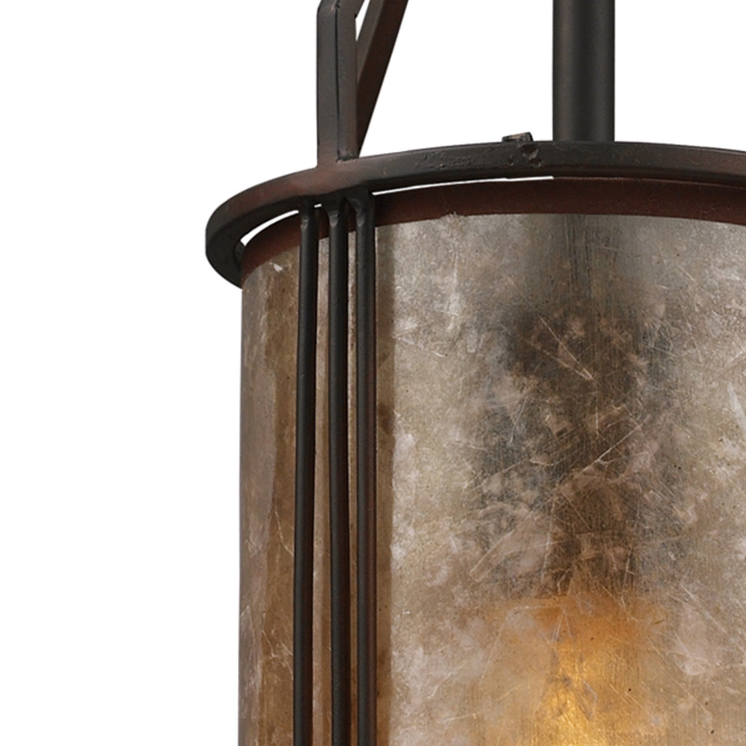 ELK Home - 15033/1 - One Light Mini Pendant - Barringer - Aged Bronze