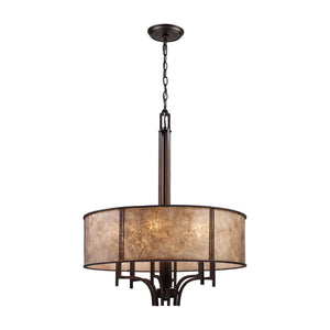 ELK Home - 15034/6 - Six Light Chandelier - Barringer - Aged Bronze