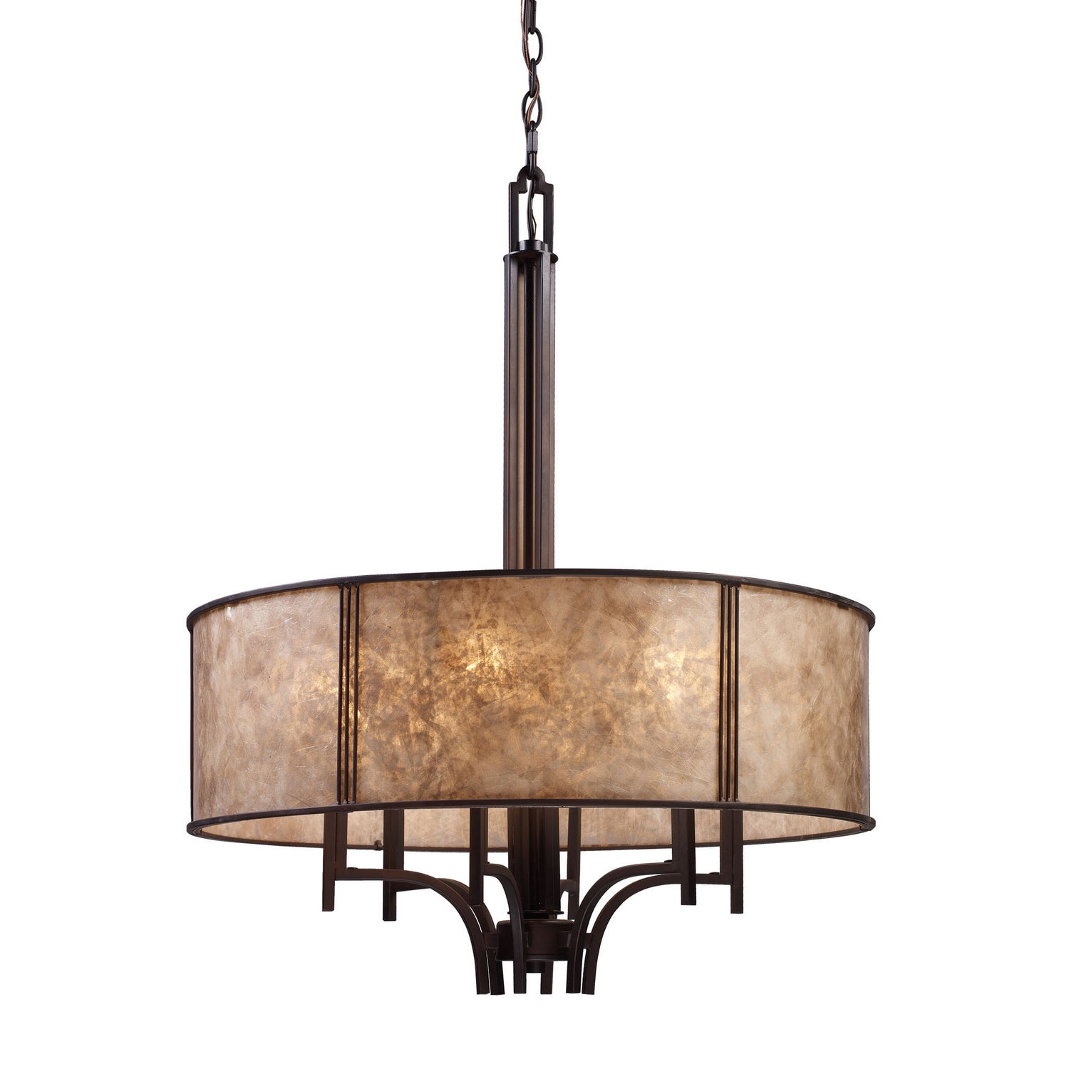 ELK Home - 15034/6 - Six Light Chandelier - Barringer - Aged Bronze