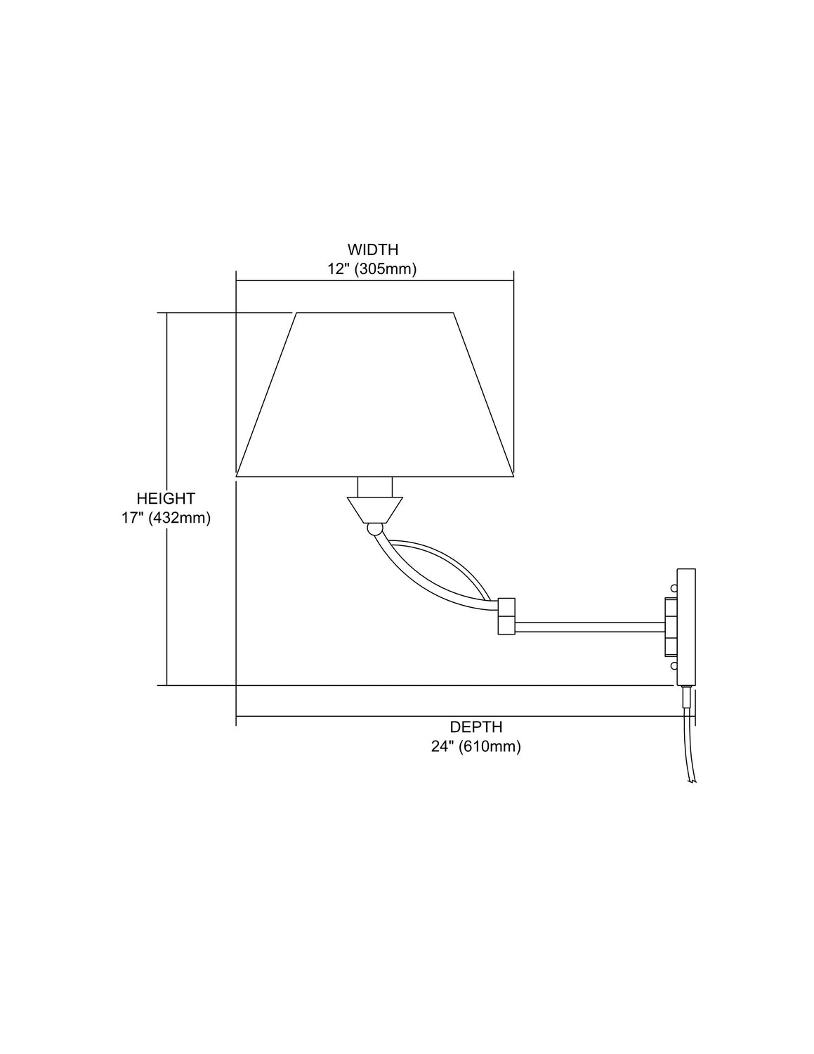 ELK Home - 17016/1 - One Light Wall Sconce - Elysburg - Satin Nickel