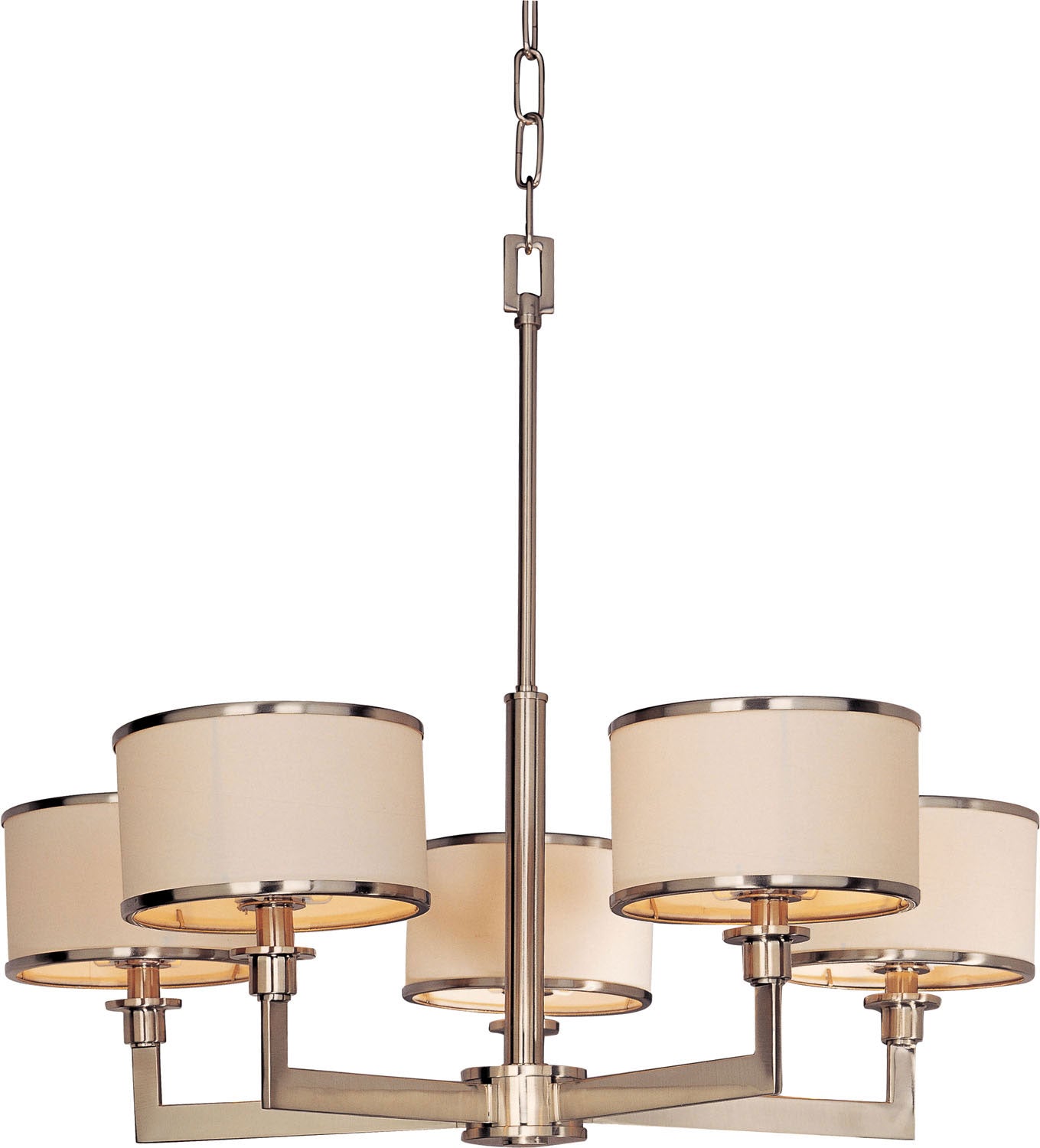 Maxim - 12055WTSN - Five Light Chandelier - Nexus - Satin Nickel